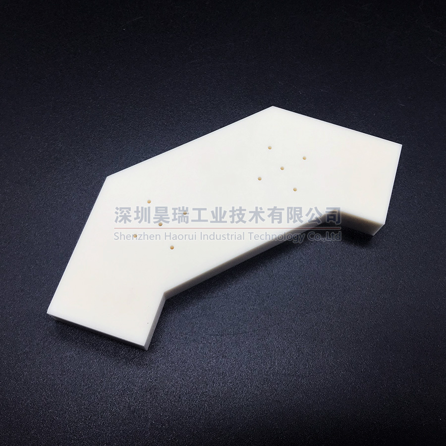 Base de aislador de bloque de cerámica de alúmina de piezas estructurales de cerámica personalizadas