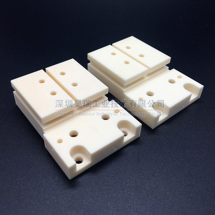 Piezas aislantes de cerámica de alúmina de precisión personalizadas para procesos de semiconductores