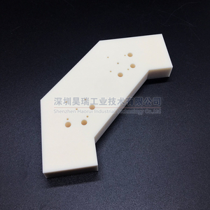Base de aislador de bloque de cerámica de alúmina de piezas estructurales de cerámica personalizadas